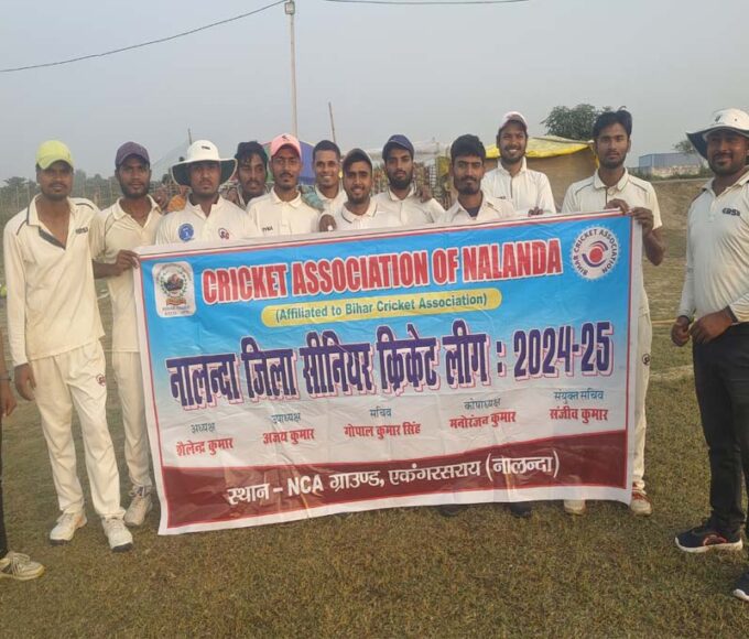 Nalanda Cricket Academy Blue & Nalanda Junior Cricket Club won in Nalanda Cricket League