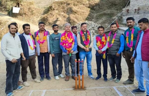 Cricket Pratiyogita In Pab - Sirmour News