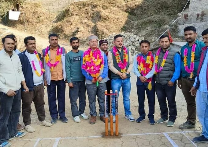 Cricket Pratiyogita In Pab - Sirmour News