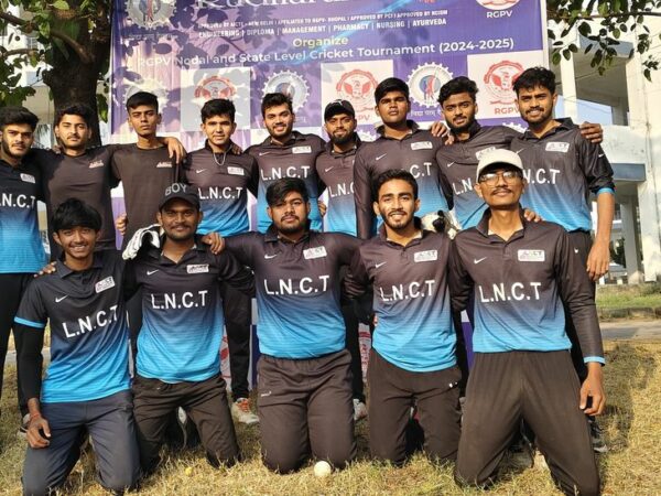 Radharaman RGPV Nodal Cricket Tournament | Radharaman RGPV Nodal Cricket Tournament: RGI and LNCT registered a spectacular victory - Bhopal News