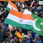 IND vs PAK flags