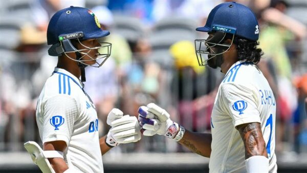 Australia vs India 1st Test 2024 Day 2 Scorecard: Till tea break, Team India's score is 84 runs without any wicket, lead of 130 runs over Australia; Yashasvi Jaiswal and KL Rahul close to half-centuries