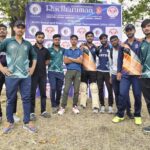 Truba won the cricket tournament title by 7 runs | Trueba won the cricket tournament title by 7 runs: Sports is not a medium of competition, but a symbol of teamwork, discipline and hard work - RR Saxena - Bhopal News