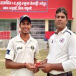 Vijay shines in Diamond Red Club's victory in Madhubani District Cricket League -