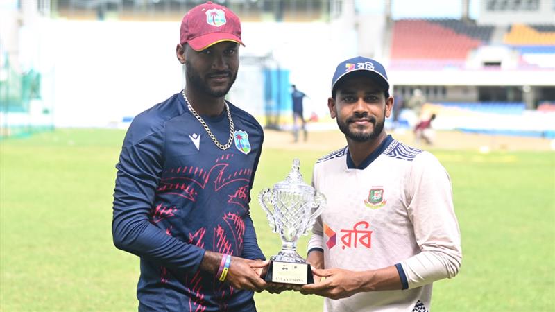 West Indies vs Bangladesh 1st Test 2024 Day 5 Live Streaming: Today is the fifth day of play between West Indies and Bangladesh, know here when, where and how to enjoy the live match in India.