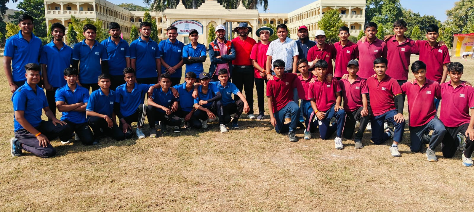 The second match took place between Sagar Public School Gandhi Nagar and Prerna Kiran School.