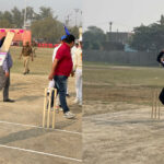 Inter-district Police Cricket Competition Lucknow Zone: First match between Lakhimpur Kheri and Sultanpur. Inter-district police cricket competition Lucknow zone, First match Lakhimpur Kheri and Sultanpur.