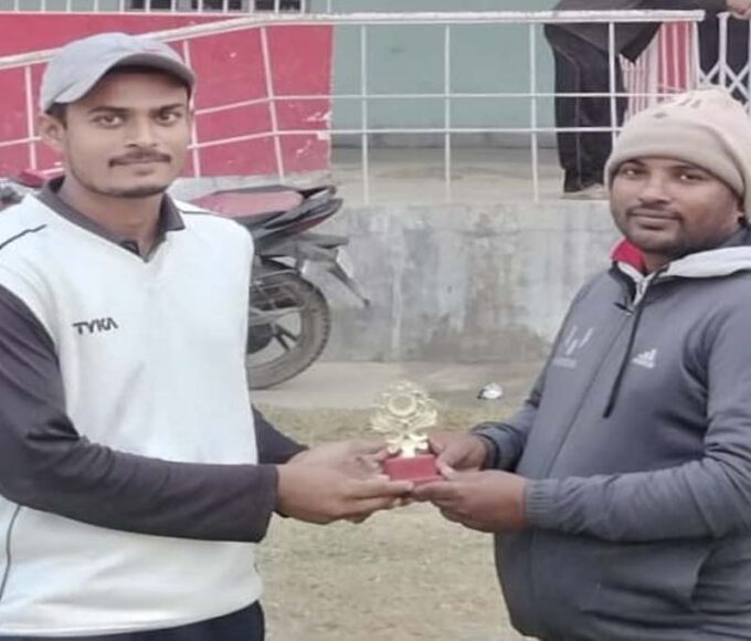 Friends Cricket Club won Madhubani District Cricket League