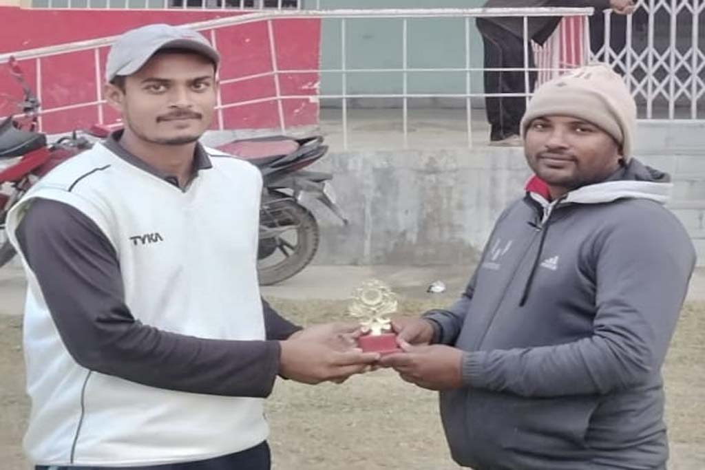 Friends Cricket Club won Madhubani District Cricket League