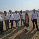 A cricket ground is being built in Barwah at a cost of Rs 14 lakh. Cricket ground being built in Barwah for Rs 14 lakh: Public Participation Committee is getting the construction done, members inspected - barwaha News