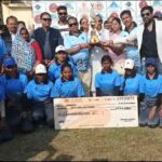 MP won the inter-state women's cricket tournament. MP wins Interstate Women's Cricket Tournament: Beats Rajasthan; Hundreds of school children watched the match at Madhavrao Scindia Stadium - Shivpuri News