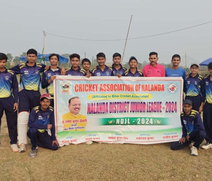 A and C team victorious in Nalanda District Junior Cricket League