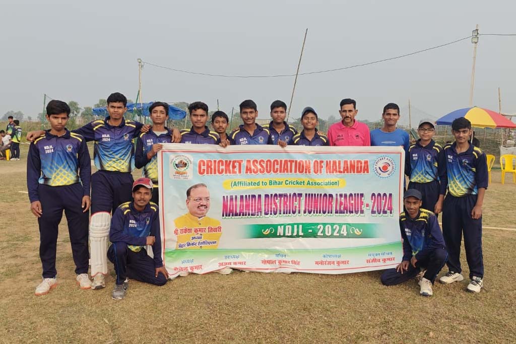 A and C team victorious in Nalanda District Junior Cricket League