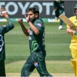 Australia vs Pakistan 3rd ODI Australia Innings 88-6 Naseem Shah Haris Rauf Josh Inglis Glenn Maxwell AUS vs PAK: पाकिस्तानी पेस अटैक के सामने ऑस्ट्रेलिया फिर ढेर, किसी भी धुरंधर का नहीं चला बल्ला