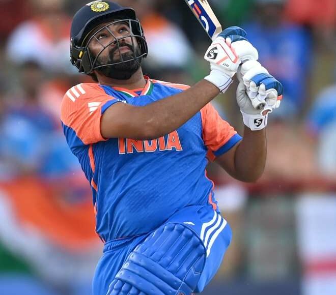 Batsman who has played most dot balls in T20I cricket, Rohit Sharma is on top