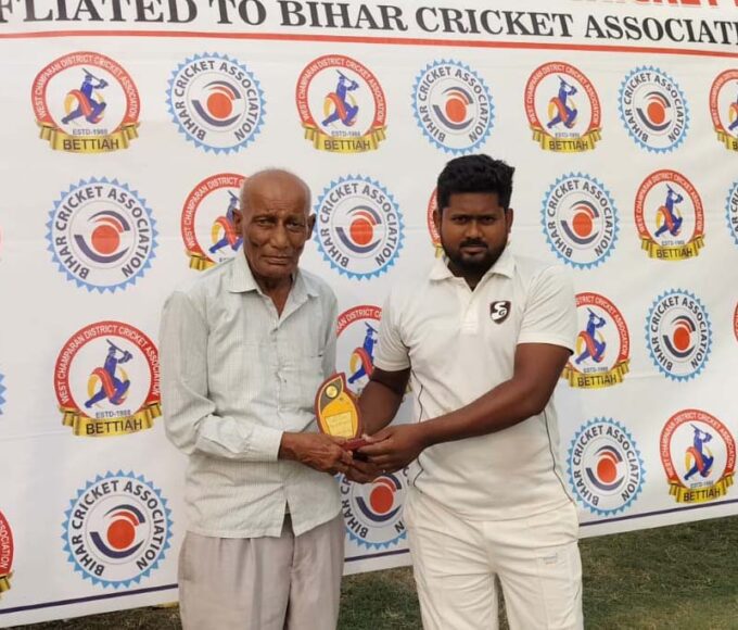 Bettiah Cricket Club won by 7 wickets in West Champaran District Cricket League.