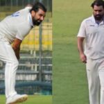 Deadly bowling by Mohammed Shami on his return to cricket after a year, took 4 wickets