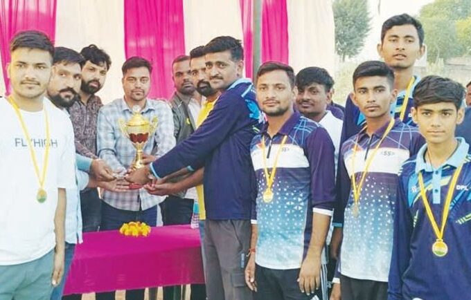 Dhatri XI won the cricket tournament by defeating Royal Challengers Badabar | Dhatri XI defeated Royal Challengers Badabar and won the cricket competition - chhapar News