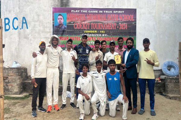 High Performance Cricket Academy in the final of Abhishek Memorial U-16 Cricket -