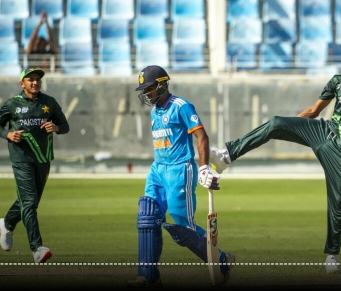 IND vs PAK: India blown away by Shahzeb Khan's storm, defeated Pakistan by 43 runs in a thrilling match. India v Pakistan U19 Asia Cup 2024 Shahzaib Khan century helped pak to beat ind by 43 runs