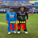 IND vs PAK U19 Asia Cup LIVE: Target- 282, half of the Indian team returned to the pavilion, Pakistani bowlers tightened the noose