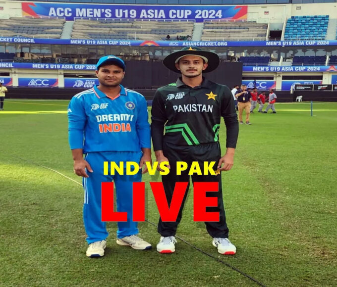 IND vs PAK U19 Asia Cup LIVE: Target- 282, half of the Indian team returned to the pavilion, Pakistani bowlers tightened the noose