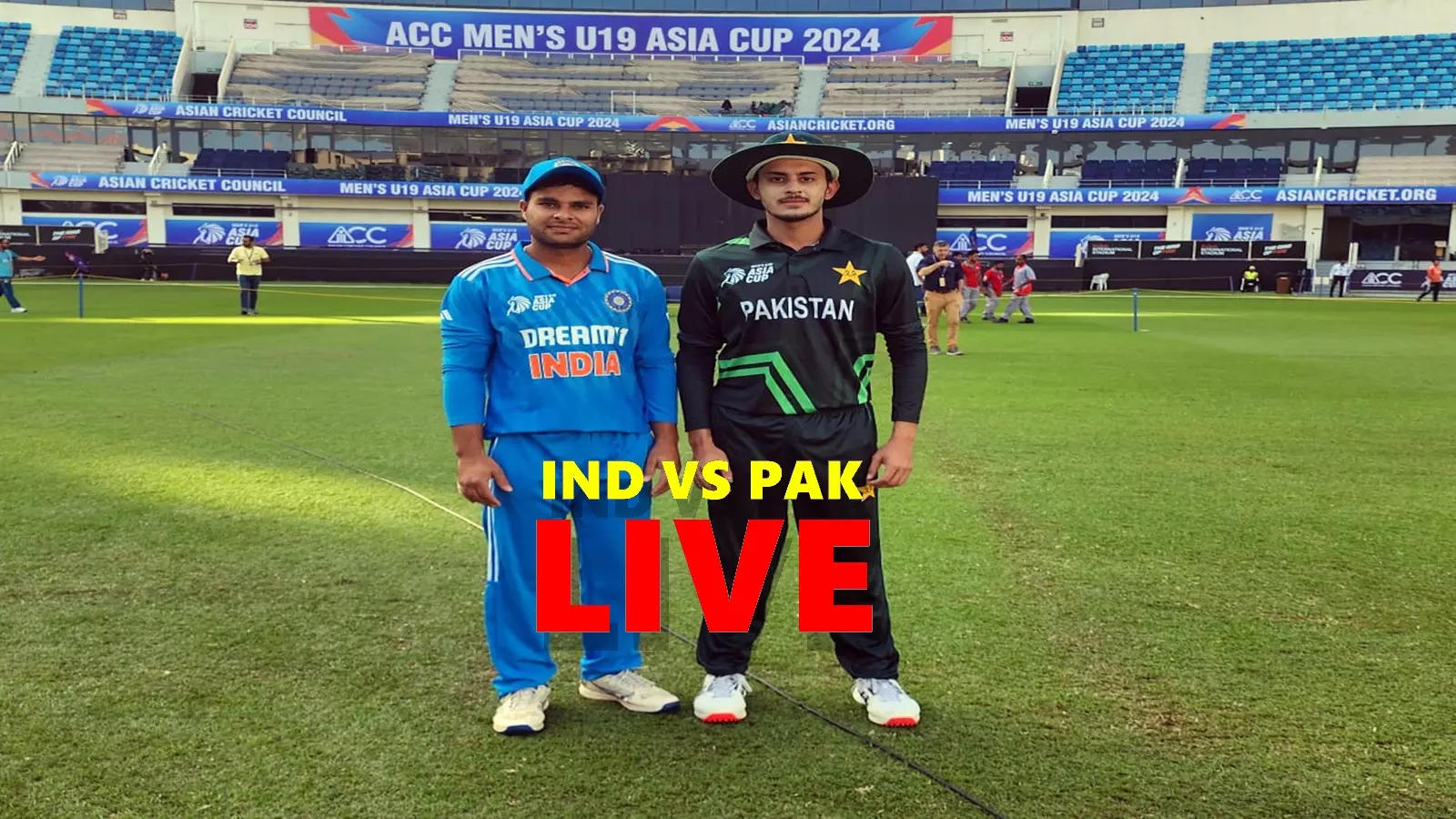 IND vs PAK U19 Asia Cup LIVE: Target- 282, half of the Indian team returned to the pavilion, Pakistani bowlers tightened the noose