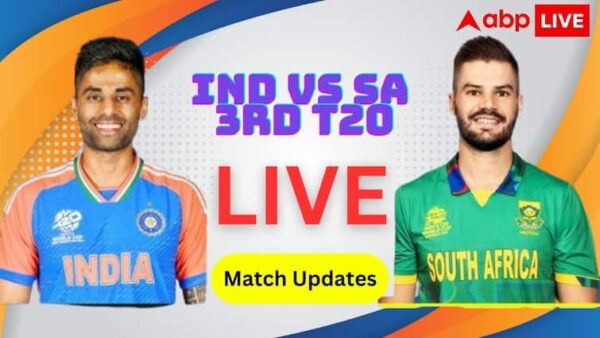 IND vs SA Score Live Updates 3rd T20 India vs South Africa Commentary Centurion