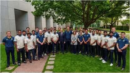 IND vs AUS: Indian players met Australian Prime Minister in Canberra, also remembered the message to PM Modi