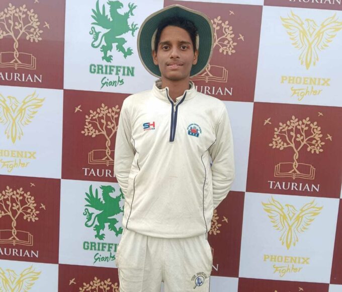 Inter school under-16 cricket starts, tender heart starts with victory