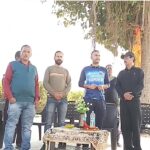 Kangra DSP Ankit Sharma inaugurates 'Tea Ten Sunday Cricket League COSCO Tournament'