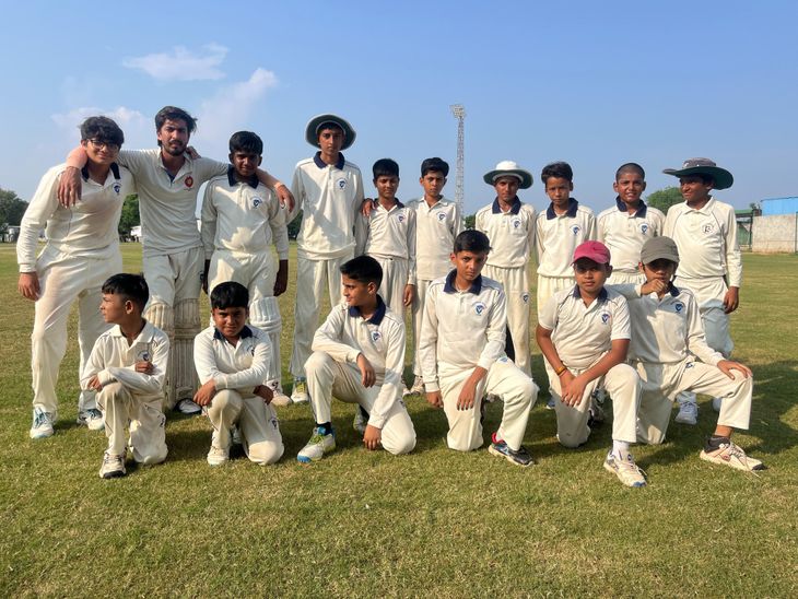 Rajasthan News, Rising Cricket Cup Yash Brigade defeated Disha Club | Rising Cricket Cup Yash Brigade defeated Disha Club: Saksham became player of the match by taking 6 wickets; Raghav Yadav took 3 wickets - Jaipur News