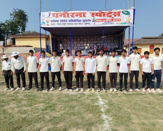 Rising Star Cricket Club Banmankhi became the winner due to Mir's half century. Thanks to Mir's half-century, Rising Star Cricket Club Banmankhi became the winner - Purnia News