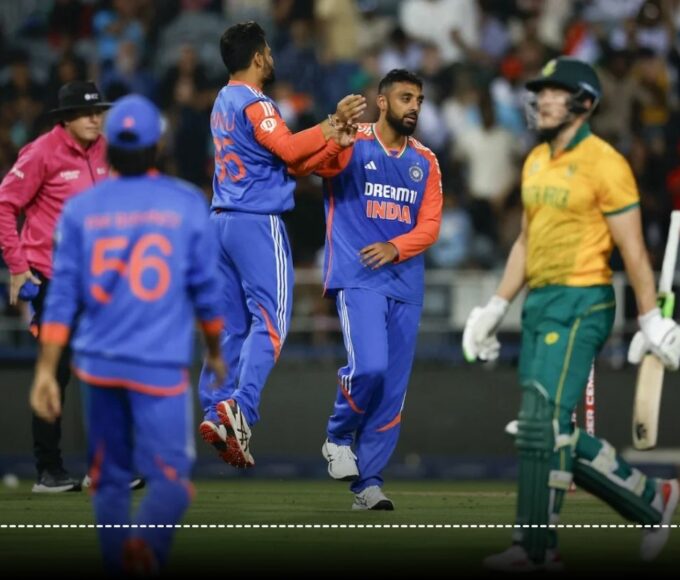 SA vs IND: India made a series of records by winning the series 3-1, know who got the Gamechanger of the Series award. sa vs ind 4th t20i india beat south africa by 135 runs win series 3-1 sanju samson tilak varma varun chakravarthy