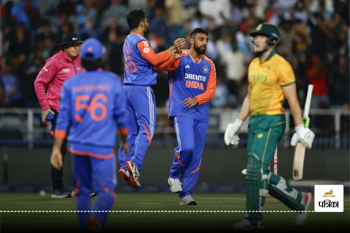 SA vs IND: India made a series of records by winning the series 3-1, know who got the Gamechanger of the Series award. sa vs ind 4th t20i india beat south africa by 135 runs win series 3-1 sanju samson tilak varma varun chakravarthy