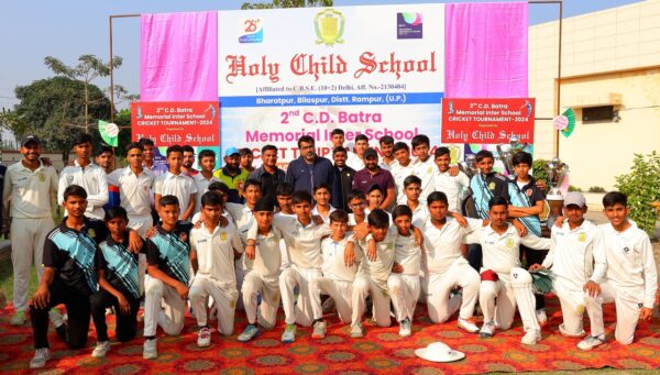 Second C.D. Batra Memorial Cricket Tournament begins at the cricket ground of Holy Child School.