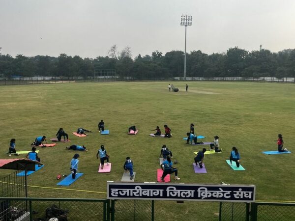 State camp of girls cricket started in the district. State camp for girls cricket started in the district - Hazaribagh News