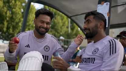 Video: I got Bumrah out Rishabh Pant fast bowler in the practice session, video viral