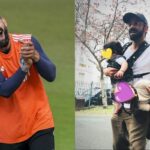 Virat Kohli: After the defeat in the Test series, Virat was seen with his two children, Anushka shared the post hiding her face. indias-test-series-loss-anushka-sharma-shares-picture-of-hubby-virat-and-kids vamika akay kohli