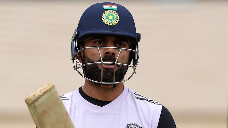 Virat Kohli Practice Amid Heavy Rain In Perth before Border-Gavaskar Trophy 2024-25 Virat Kohli: बारिश के बाद भी नहीं थमा कोहली का अभ्यास, इस