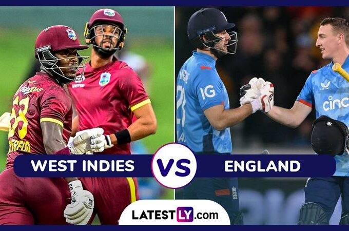 West Indies vs England, 1st ODI Live Scorecard Update: First ODI match is being played between West Indies and England, see live scorecard here