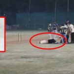 cricket players death: died while playing cricket, suddenly fell on the pitch and lost his life...video viral