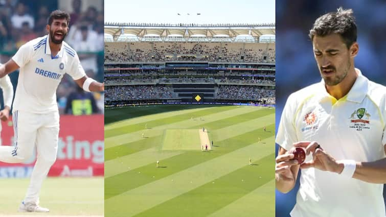 india vs australia first test perth pitch report optus stadium curator ensures pace bounce ind vs aus 1st test border gavaskar trophy 2024 IND vs AUS: पहले टेस्ट के लिए पिच बनी टीम इंडिया के लिए मुसीबत! क्यूरेटर के प्लान से ऑस्ट्रेलिया बरपाएगा कहर