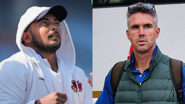 Prithvi Shaw got special advice from England former Batter Kevin Pietersen amid his bad form खराब फॉर्म के बीच पृथ्वी शॉ को केविन पीटरसन से मिली सलाह, इंग्लिश दिग्गज ने सोशल मीडिया को ठहराया जिम्मेदार?