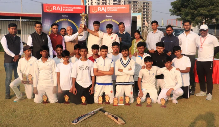 Team Rohit Sharma won the inter-house cricket competition